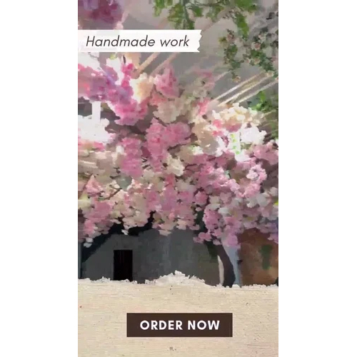 Faux Cherry Blossom Tree (Handmade)